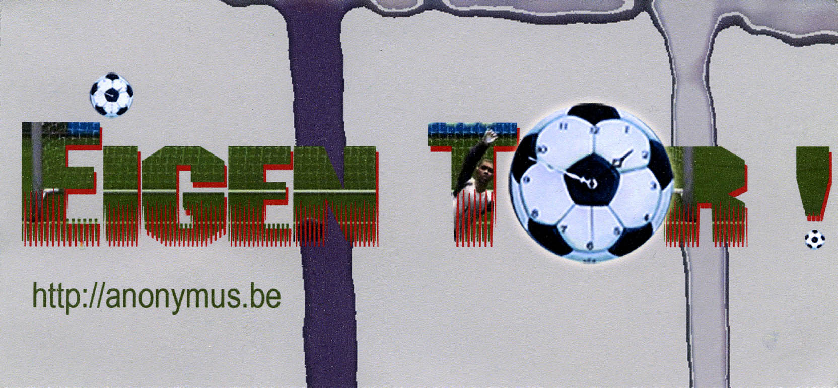eigen tor sticker