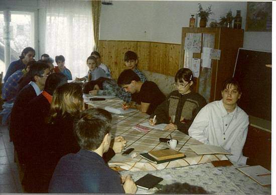 Krnyezetvdelmi trningek a BOCS Alaptvny szervezsben - Tihany 1997