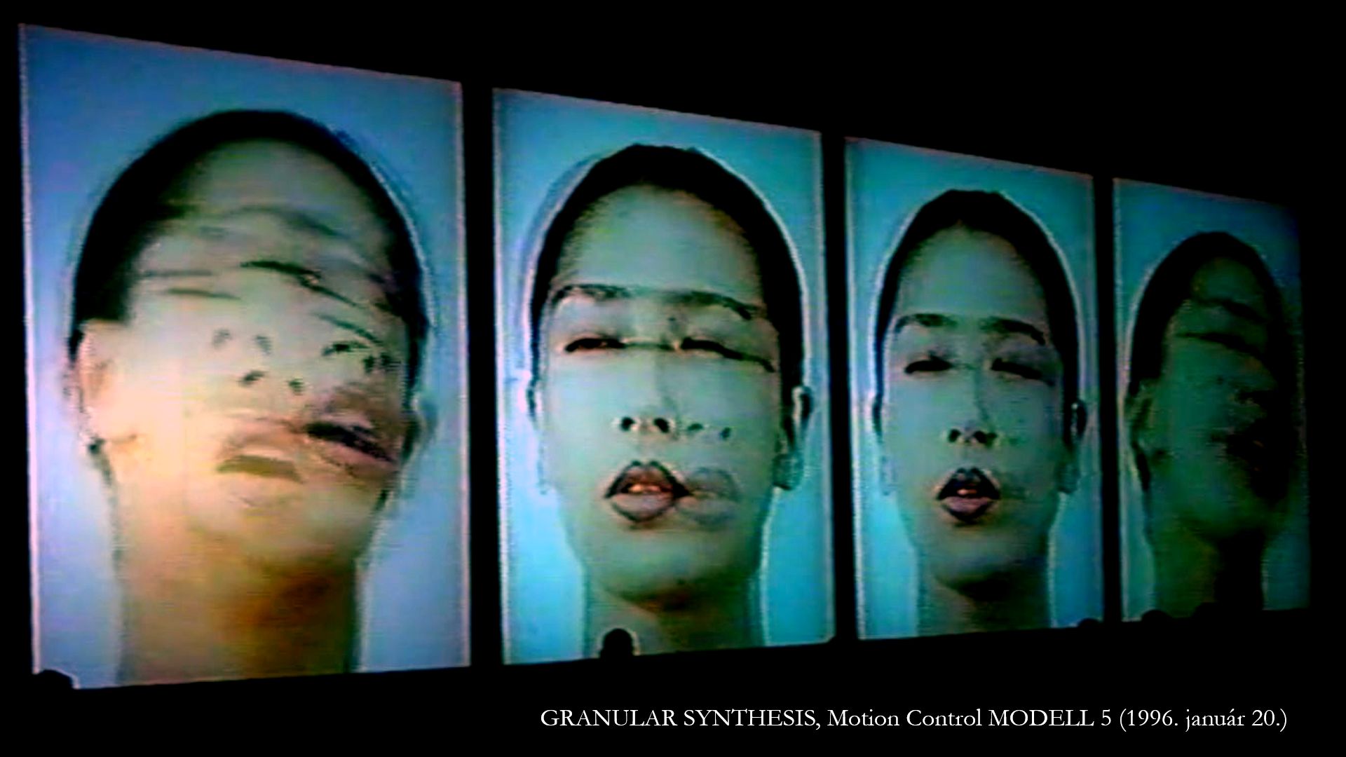 GRANULAR SYNTHESIS, Motion Control MODELL 5 Petőfi Csarnok, 1996. január 20. (1996. © C3 Alapítvány)