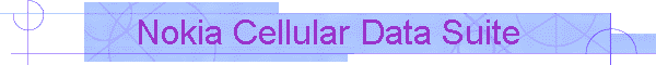 Nokia Cellular Data Suite