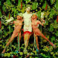 production still from cremaster 5, 1997. photo credit: Michael James O`Brien