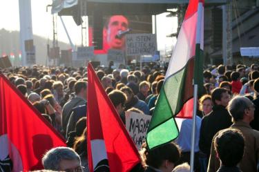 Március 15. tüntetés 5. – Szilágyi Lenke