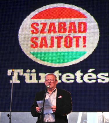 Március 15. tüntetés 11. – Szilágyi Lenke