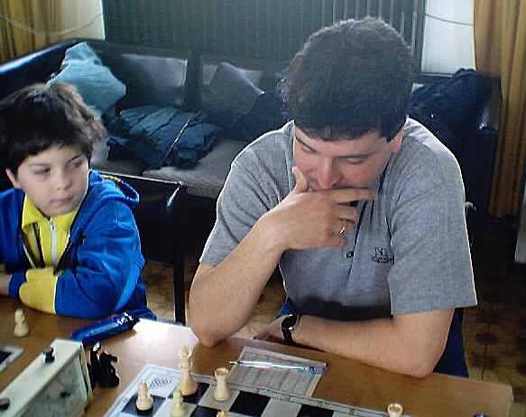 Martin Bla s desapja egyms mellett a Barcza csapatban