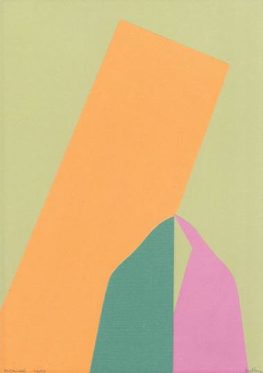 Budavr  1989, kollzs, papr, 20x29