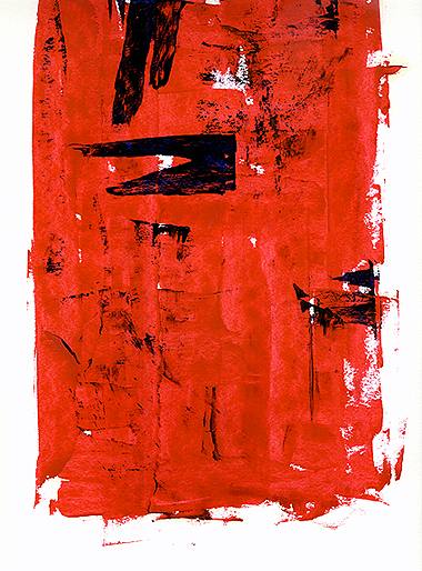 Kieslowski-Piros 1995, akril, papr, 20x29