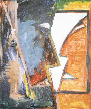 FFXII 1996. akril, farost, 50x60