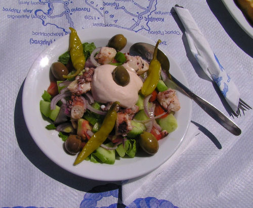 A kiváló polipsaláta