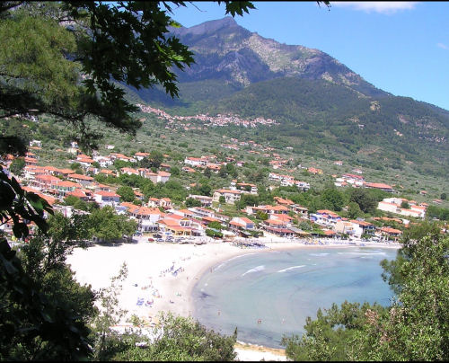 Skala Potamia és a Golden Beach