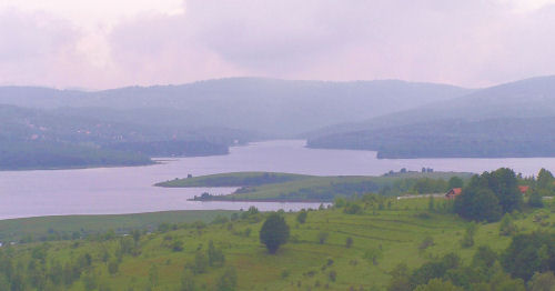 Vlasina-tó Kelet-Szerbiában