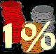 1%