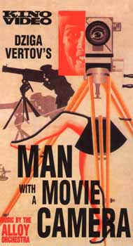Dziga Vertov : Ember a felvevgppel - plakt